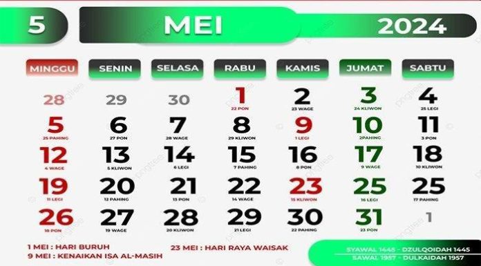 1 Mei 2024