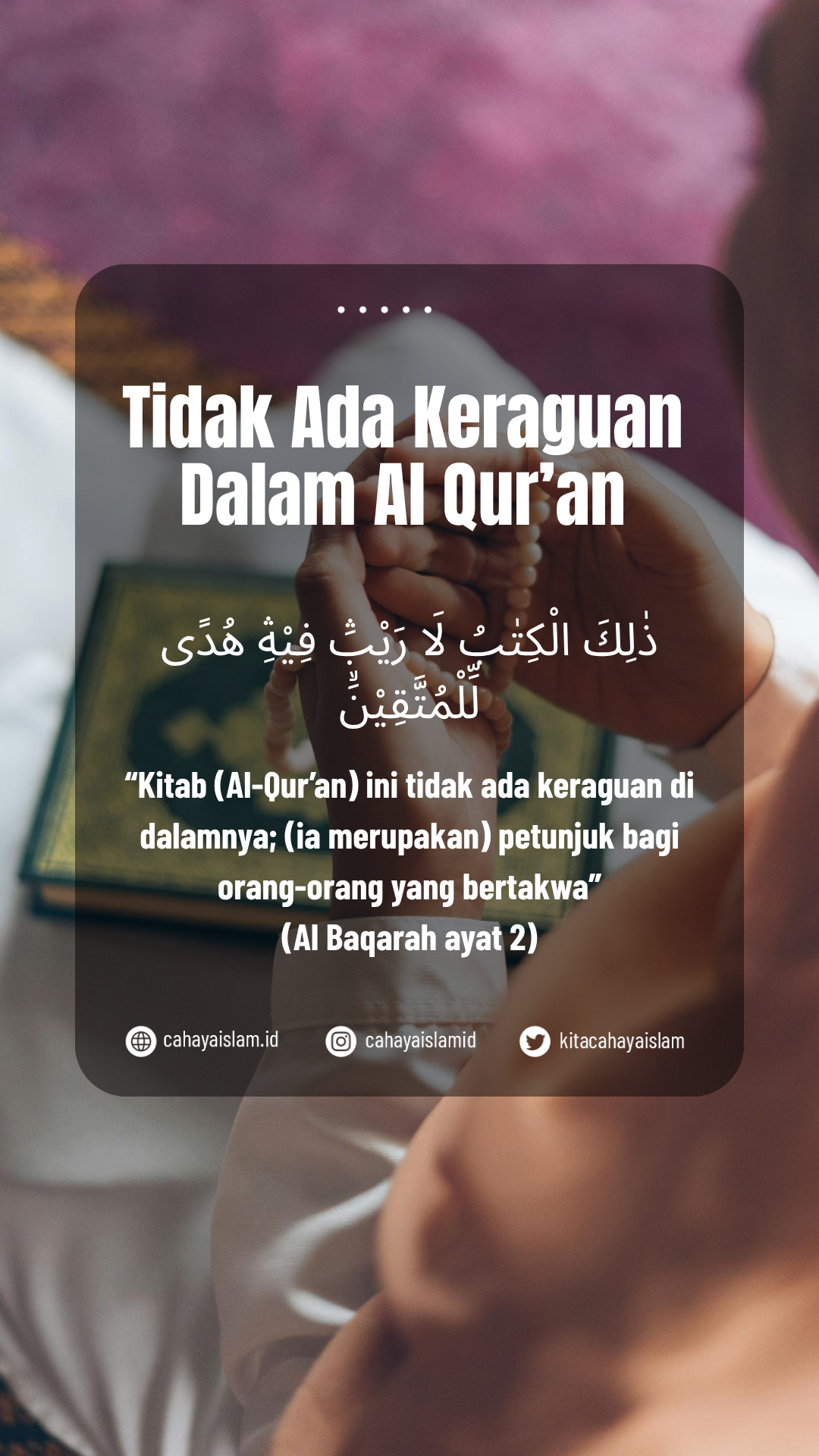 kenapa muncul keraguan dalam keyakinan