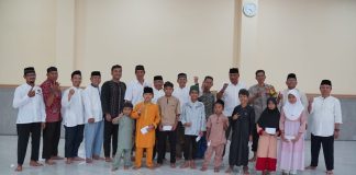 PC LDII Setu menggelar santunan