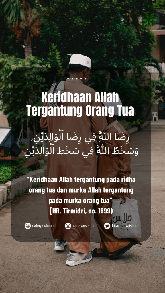 takut tidak sempat berbakti kepada orang tua