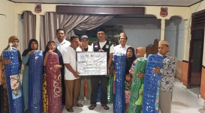 NU Peduli Salurkan Bantuan untuk Warga di Gorontalo NU Peduli salurkan bantuan