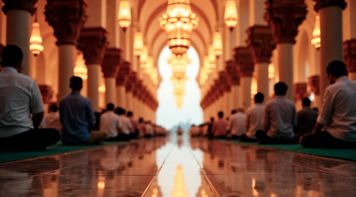 salat di masjid dekat kuburan