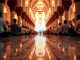 salat di masjid dekat kuburan