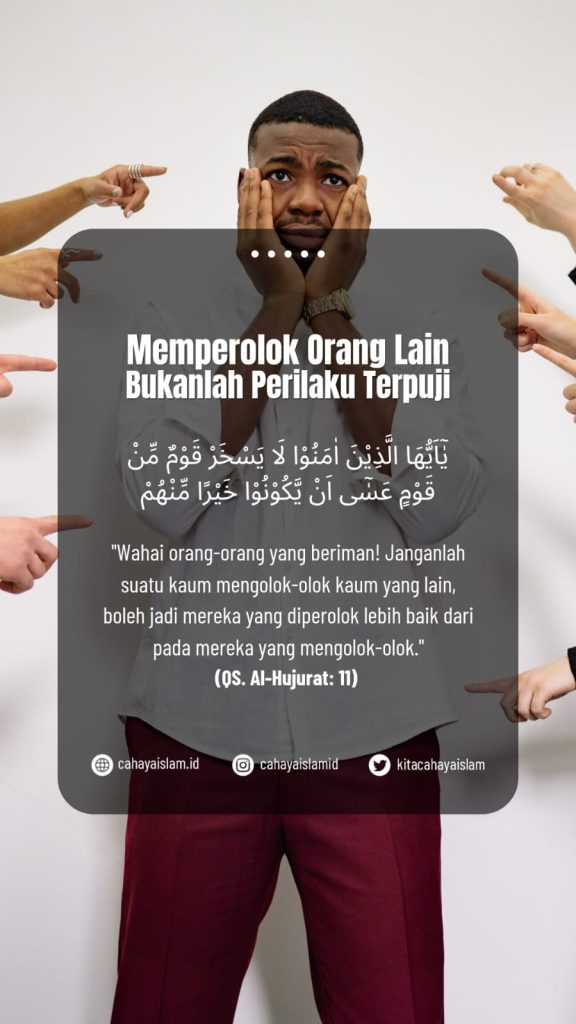 Hukum mengejek teman