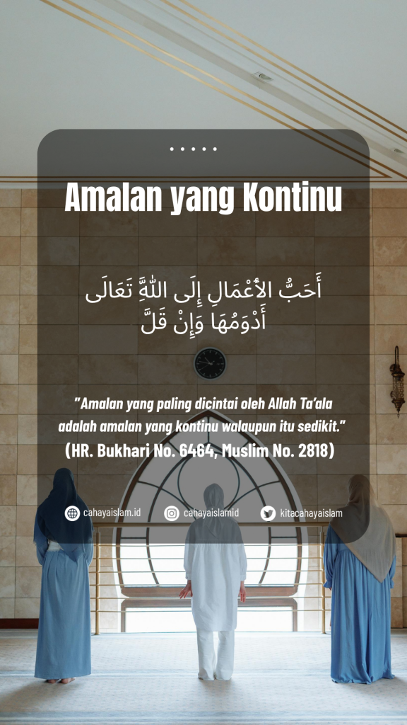 sulit konsisten dalam kebiasaan baik