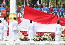 PCINU Hongkong menggelar upacara bendera