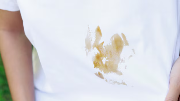 Hukum baju terkena muntah bayi