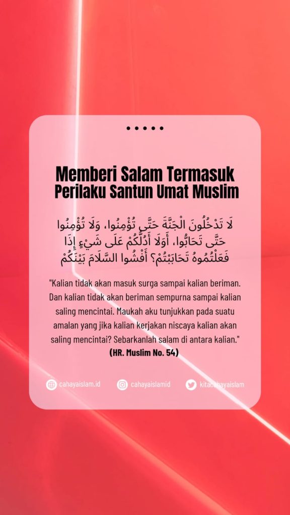 Adab ketika berada di jalan
