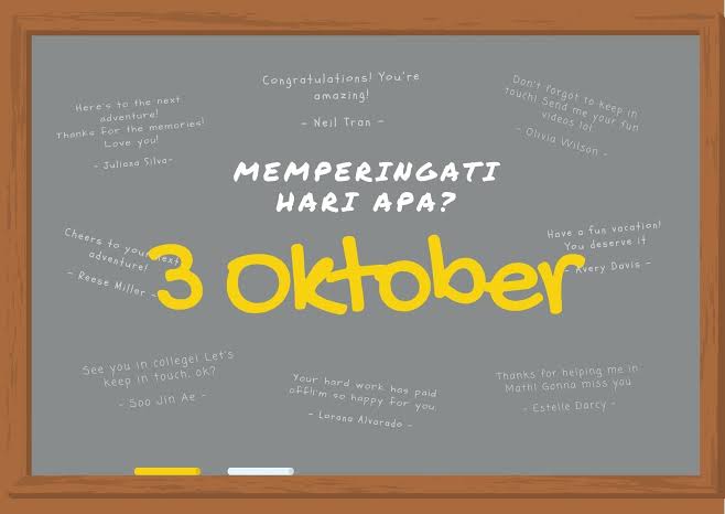 3 Oktober adalah Hari Pencegahan Bullying, Ketahui Peringatan Lainnya
