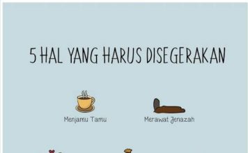 5 Perkara yang Harus Disegerakan
