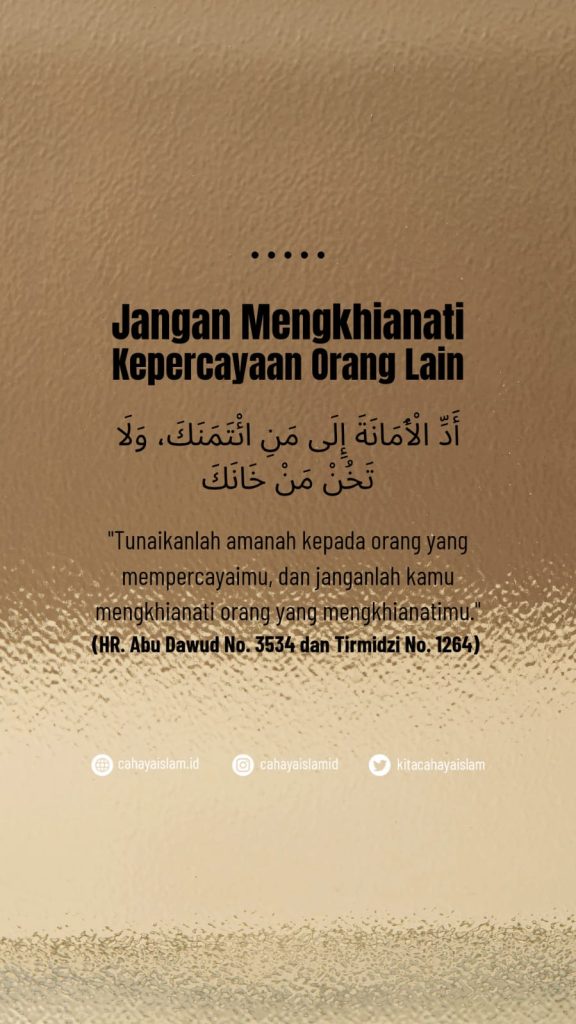terlambat bekerja termasuk mengkhianati