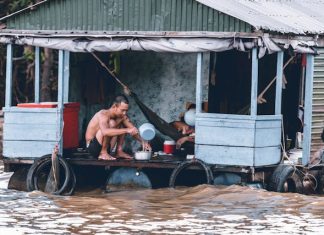 banjir di kota Bandar Lampung