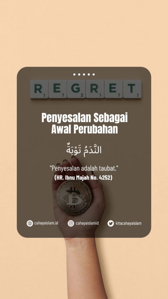 Menyesal dengan pilihan hidup