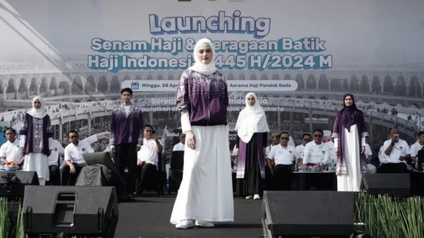Kemenag menggelar peluncuran Senam Haji