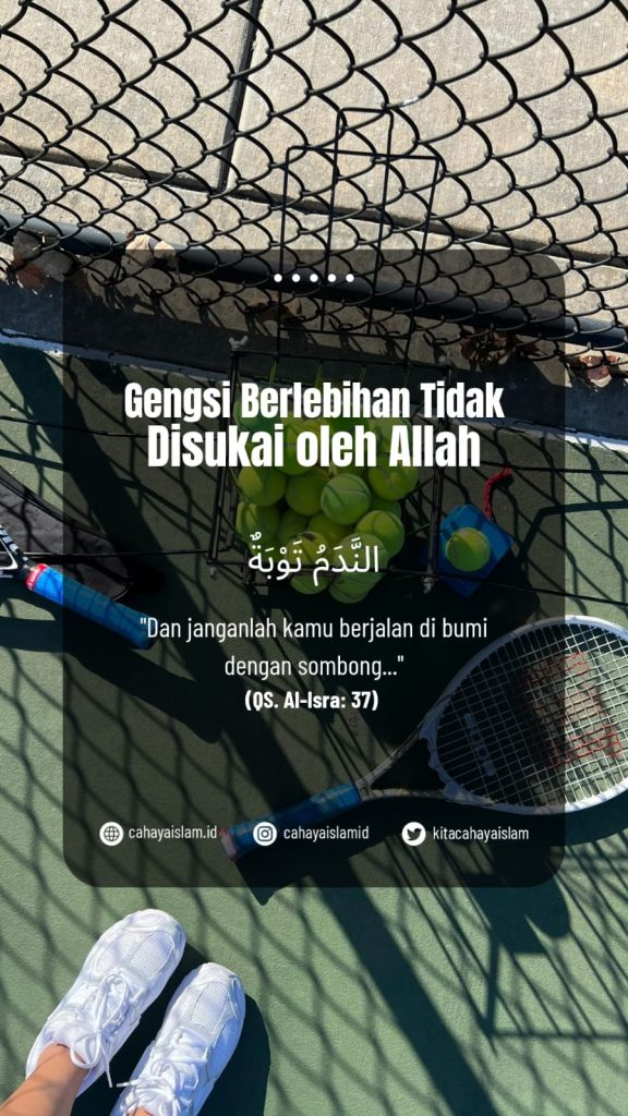 Memaksakan diri demi gengsi
