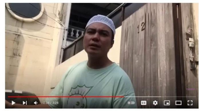 Baim Wong berangkat haji