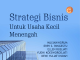 Buku Strategi Bisnis untuk Usaha Kecil Menengah