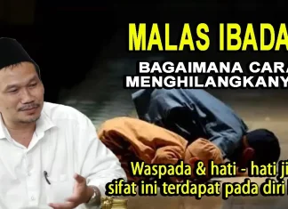 Cara Mengatasi Malas Ibadah
