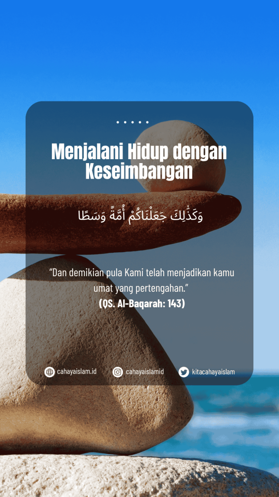 Cara beragama yang benar dan tenang