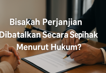 Hukum Membatalkan Janji