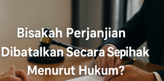 Hukum Membatalkan Janji