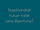 Hukum Menggantungkan Talak