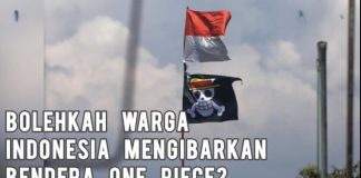Hukum Pasang Bendera One Piece