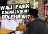 Hukum Wali Nikah Fasik