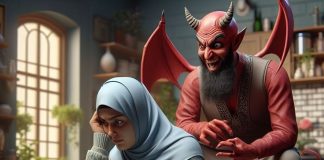 Iblis Menggoda Empat Arah