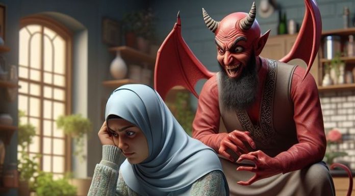 Iblis Menggoda Empat Arah