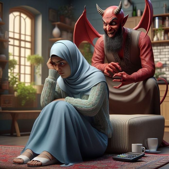 Iblis Menggoda Empat Arah