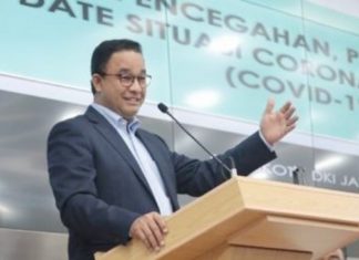 Kebijakan PSBB Dikeluarkan Gubernur DKI