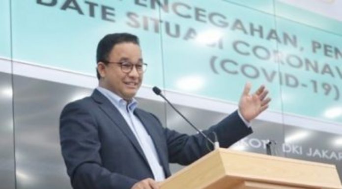 Kebijakan PSBB Dikeluarkan Gubernur DKI
