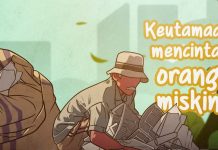 Keutamaan Mencintai Orang Miskin