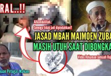 Makam-KH-Maimoen-Zubair-Dibongkar-Jasadnya-Masih-Utuh
