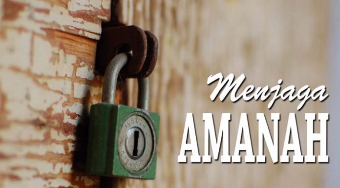 Menepati Janji dan Menjaga Amanah