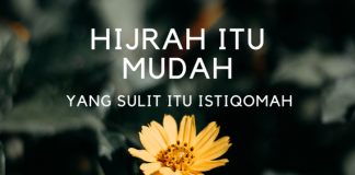 Menjaga Konsistensi Setelah Istiqomah