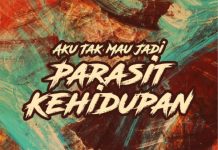 Novel Aku Tak Mau Jadi Parasit Kehidupan