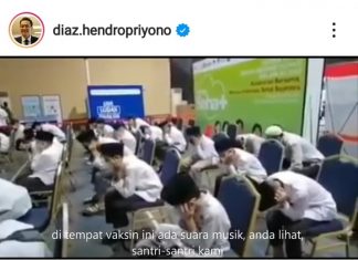 Tersebar! Video Santri Penghafal Al-Qur’an Menutup Telinga Saat Ada Musik, Staff Khusus Presiden Tuai Kritikan Santri penghafal Al-Qur’an
