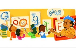 Seniman Tino Sidin Jadi Google Doodle Hari Ini, Tahukah? Ini Seni Yang Tidak Diperbolehkan Dalam Islam! Seniman Tino Sidin Jadi Google Doodle
