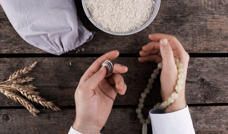 Doa menerima zakat