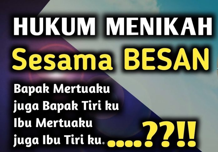 hukum menikah dengan besan
