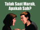 hukum talak saat marah