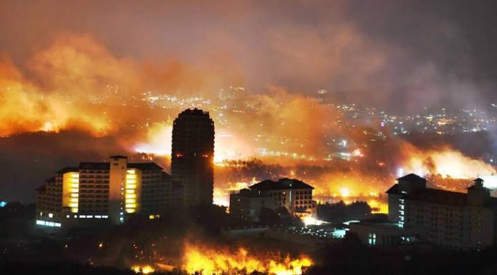 Kebakaran Hutan Di Korea Selatan Kebakaran hutan di Korea Selatan