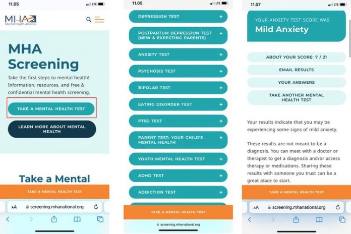 kalkulator kesehatan mental