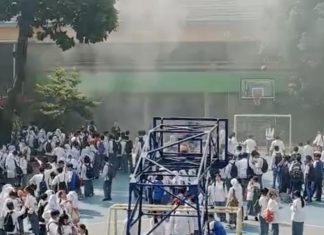 Kebakaran SMAN 6 Jakarta