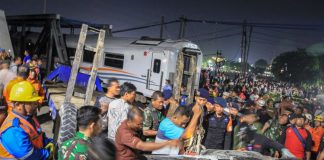 kecelakaan kereta api di Semarang
