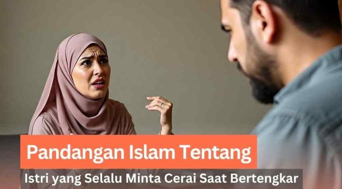 mengiyakan permintaan cerai istri