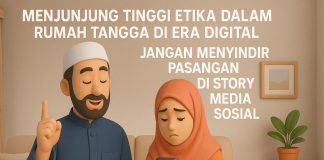 menyindir pasangan di story