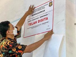 menyita aset karena hutang bolehkah